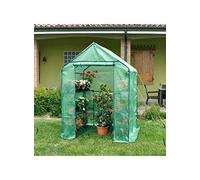 VERDEMAX Invernadero con Funda Reforzada incluida - tamaño: cm 140x140x195