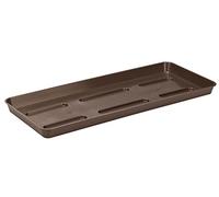 VERDENIA Maceta de ratán, Posavasos para Plantas y Hierbas, salvamanteles de plástico Ligero, Estable, rectángulo, Muchos Colores, Muchos tamaños, 21910 marrón