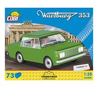 Verdes 10V38117785V10 Cobi Wartburg 353 Youngtimer Collection,Modelo De Un Coche Retro, Coche Retrofriccion , Coche Replica, Oldtimer, 73 Partes