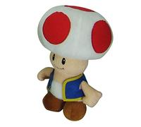 VERDES 10V59078623V10 Little Buddy Toys Super Mario All Star Collection - Toad 7.5" Stuffed Plush