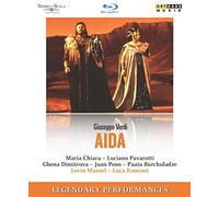 Verdi:Aida [Maria Chiara; Luciano Pavarotti; Ghena Dimitrova; Juan Pons; Paata Burchuladze] [ARTHAUS] [Blu-ray]