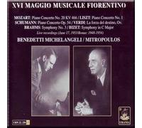 Verdi, Brahms, Bizet, Mozart, Liszt, Schumann - XVI Maggio Musicale Fiorentino - Michelangeli, Mitropoulos (2 CD Set)