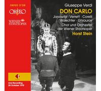 Verdi : Don Carlo. Janowitz, Verrett, Corelli, Waechter, Ghiaurov, Stein.