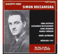 Verdi, G. - Simon Boccanegra - Munich Radio June 1947 Bonus: Miltschinoff recital