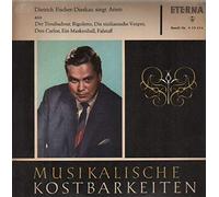 Verdi, Guiseppe - Dietrich Fischer-Dieskau , Giuseppe Verdi - Dietrich Fischer-Dieskau Singt Arien Von Giusseppe Verdi - ETERNA - 8 20 434