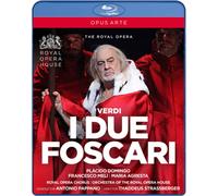 Verdi: I Due Foscari [Placido Domingo; Francesco Meli; Maria Agresta; Royal Opera Chorus; Orchestra of the Royal Opera House,Antonio Pappano] [Opus Arte: BLU RAY] [Blu-ray]