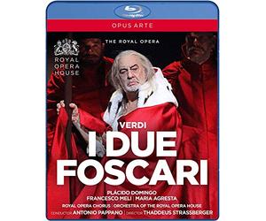 Verdi:I Due Foscari [Placido Domingo; Francesco Meli; Maria Agresta; Royal Opera Chorus; Orchestra of the Royal Opera House,Antonio Pappano] [Opus Arte: Blu-ray]