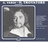 Verdi: Il Trovatore - Athos Cesarini, Ettore Bastianini, Fedora Barbieri, Laura Londi, Leyla Gencer (2 CD) (GOP) by Verdi