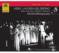 Verdi : La force du destin. Stella, Simionato, di Stefano, Bastianini, Mitropoulos.