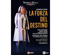 Verdi : La forza del destino. Netrebko, Jagde, Tézier, Berzhanskaya, Chailly, Muscato. [Francia] [DVD]