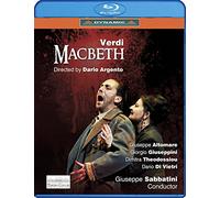 Altomare, Giuseppe Argento, Dario Di Vietri, Dario Giuseppini, Giorgio /Orchestra Filarmonica Del Piemonte Petti, Ernesto Sabbatini, Giuseppe Schola Cantorum San Gregorio Magno Sepe, Valeria Theodossiou, Dimitra - Verdi: Macbeth [Dvd] / Altomare, Giuseppini, Theodossiou, Sepe, Di Vietri, Petti. Giuseppe Sabbatini, Dirección Musical. Dario Argento, Dirección Escénica