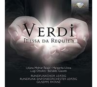 Verdi: messa da requiem [CD de audio] Rundfunkchor leipziz, rundfunk-sinfonieorchester leipzig, giuseppe patané and Verdi