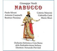 Verdi : Nabucco. Previtali, RadioOItalien, Silveri, Mancini, Cassinelli, Binci.