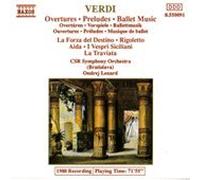 Verdi: Overtures - Preludes - Ballet Music