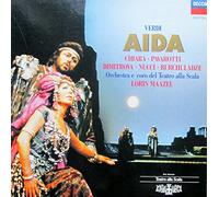 Verdi-Pavarotti/Chiara-Maazel-Aida [Vinilo]