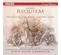 Verdi: Requiem - John Eliot Gardiner, Orgonasova, Von Otter, Canonici, Miles, Monterverdi Choir -Paper Slipcase Edition without booklet