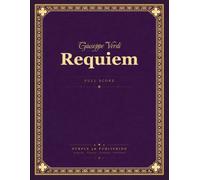 Verdi: Requiem (Messa da Requiem) - Full Score for Soli, Chorus, and Orchestra