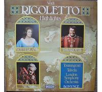 VERDI - RIGOLETTO HIGHLIGHTS LP (VINYL) UK DECCA 1962