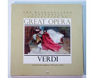 Verdi, scenes from Aida, Rigoletto, Il Trovatore, Otello (The Metropolitan Centennial Collection of Great Opera, Vol. 1)