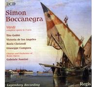 Verdi : Simon Boccanegra. Gobbi, Los Angeles, Santini.