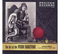 Verdi : The Art of the Verdi-Baritone (Revised Edition). Ancona, Galeffi, Tagliabue, Warren, Danise, Ruffo, Amato, Sved, Maurel, Lisitsian, De Luca.