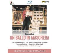 Verdi:Un Ballo In Maschera (Blu-ray) Domingo Solti Verdi (Importación USA)