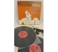 VERDI, VALERIE MASTERSON, JOHN BRECKNOCK, CHRISTIAN DU PLESSIS, ENGLISH NATIONAL OPERA CHORUS AND ORCHESTRA , SIR CHARLES MACKERRAS la traviata, 2 x lp boxset, libretto, SLS 5216