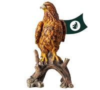 VERDOBA - Figura de águila de poliresina, grande - Estatua de águila de resina, resistente a las heladas y tamaño real - Figuras de jardín para exterior XXL - Figura decorativa de jardín grande