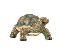 VERDOBA Figura para jardín tamaño Real (Tortuga). Decoración para Exterior. Escultura con Forma de Animal. Figurín Decorativo de Piedra.