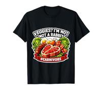 Verduras, no Soy un Conejo carnívoro, Amante de la Dieta, carnívoro Camiseta