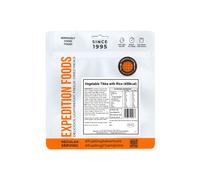 Verduras tikka con arroz - Comida liofilizada - Expedition Foods