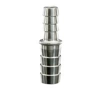 VerdureJ Reductor de instalación de tuberías con púas de 2 vías de acero inoxidable 304 de tamaño completo/conector igual a Junta Pagoda espiga for manguera OD 4 6 8 14 16 20-63mm(13mm)