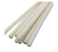 VerdureJ Varillas roscadas de nailon de plástico, barras con tachuelas M4 M5 M6 M8 M10 M12 M16 M20 M22 M24 M27 M30 M36 M40(M18x2.5x500mm 1pc)