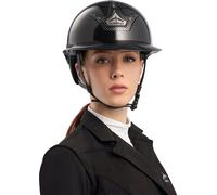 VEREDUS Vita Helmet Carbon Gel GST - Visera Larga, Negro/Glossy - M (58) VEREDUS