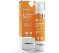 Verem The Derma Co - Protector solar hialurónico 1% Aqua Ultra Light Gel con SPF 50 PA++++ para amplio espectro, protección UV A, UV B y luz azul - 50 g (dermaco)