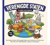 Verenigde Staten Kleurboek voor kinderen vanaf 4 jaar: Een leuke reis door de Verenigde Staten om te kleuren en te leren over New York, het ... (Landen van de Wereld om te Kleuren)