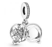 Vergrößerter Estrella Doble PANDORA Charmanhaenger 799640C01