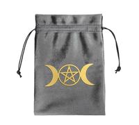 Verificación de terciopelo - bolsa de tarot | Pequeña bolsa de cordero | Mini paquete de núcleo para almacenamiento | Bolsa de almacenamiento de carreras | Alfombras de envoltura de joyería de