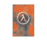 VerimP Póster de película documental de Half-Life 25 aniversario, póster de arte vintage, póster de arte de pared, póster e impresiones de pared para estética de habitación, 20 x 30 cm, estilo sin