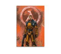 VerimP Póster de película documental de Half-Life 25 aniversario, póster de arte vintage, póster de arte de pared, póster e impresiones de pared para estética de habitación, 20 x 30 cm, estilo sin