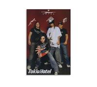 Verimp Póster de Tokio con banda de música de hotel, vintage, póster decorativo para pared, lienzo para pared, póster moderno para decoración de dormitorio familiar, 30 x 45 cm