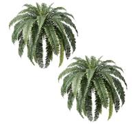 VeriNatural Set de 2 Helechos Artificiales Grandes 122cm-39 Hojas por Plantas Artificiales Decorativas Resistentes a Rayos UV-Plantas Falsas para Interior y Exterior de Hogar,Jardín,Mesa,Salón,VN141