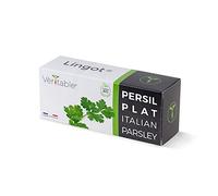 Véritable Lingot® Perejil Liso Bio - Compatible con Huerto di Interior Exky® - Recarga Lista para Usar - Sustrato con Semillas integradas