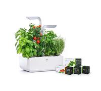 Véritable® Smart (versión Arctic White) - Huerto de Interior Huerto autónomo Inteligente con su tecnología Adapt ’Light - Viene con 4 Lingots®
