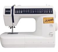 VERITAS Máquina de coser JSB21 I 21 programas de puntada, ayuda para enhebrar, tensión de hilo automático y cortador de hilo, luz de costura LED, incluye funda protectora para el polvo, máquina de