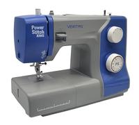 VERITAS Power Stitch Jeans I 17 Stichmuster I Einstellbarer Nähfußdruck I mit Freiarm-Funktion I Stichlänge und Stichbreite verstellbar I für dicke Stoffe wie Jeans, Leder, Canvas