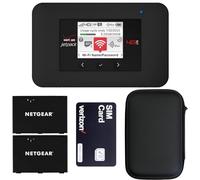 Verizon Wireless Jetpack Netgear AC791L | Punto de acceso móvil para viajes | WiFi portátil móvil 4G | Velocidad LTE Cat6 de hasta 300 Mbps | Uso de hasta 20 horas | Paquete EVDO-LINK - Tarjeta SIM de