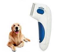 Verk group Peine eléctrico para perros - Peine antipulgas, animales de compañía, para quitar pulgas, piojos, garrapatas sobre animales domésticos - Eliminador de parásitos sin pesticidas