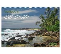 Verliebt in Sri Lanka (Wandkalender 2026 DIN A3 quer), CALVENDO Monatskalender: Impressionen der strahlend schönen Perle im indischen Ozean