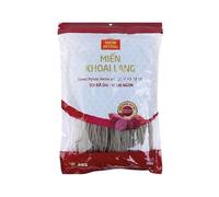 Vermicelli de batata dulce 300 g Fideos de cristal coreanos de almidón de patata dulce, textura elástica, ideales para japchae, sopas, salteados y ensaladas